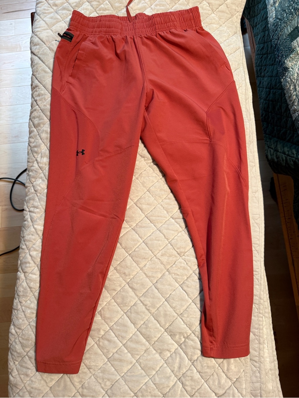 Under Armour Coral Red Training Joggers